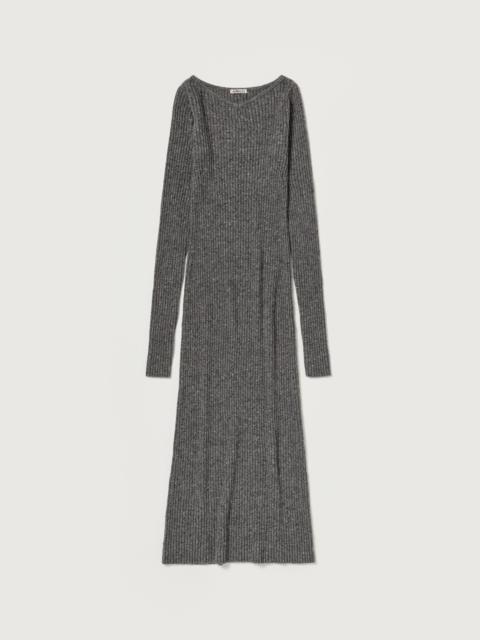 AURALEE CASHMERE NEP KNIT DRESS