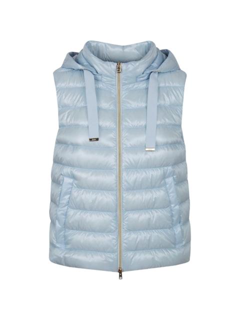 Herno hooded padded gilet