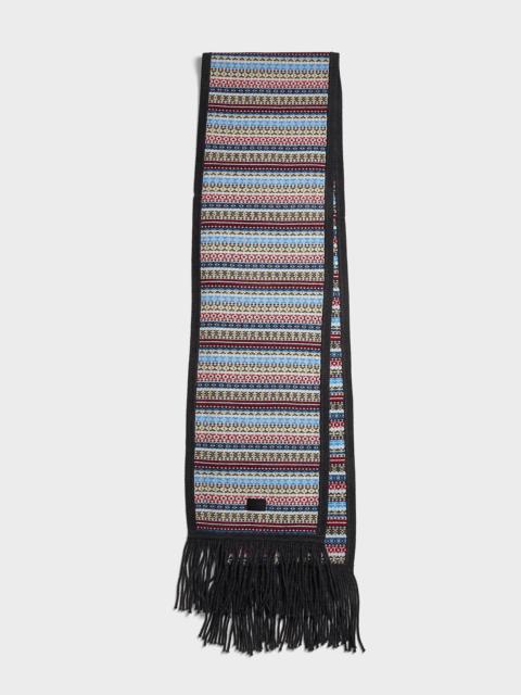 rag & bone Fair Isle Wool Scarf