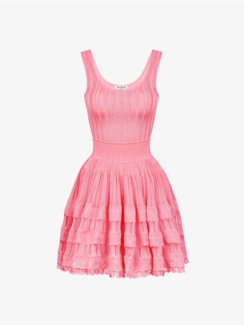 Alaïa SHINY CRINOLINE DRESS