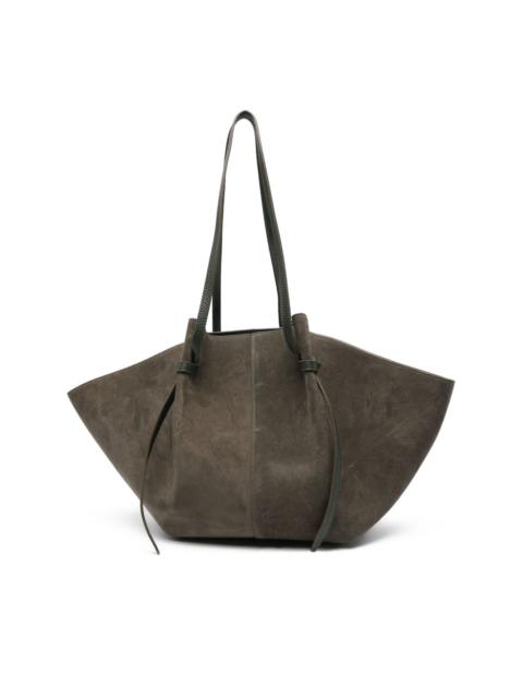 Yuzefi suede tote bag