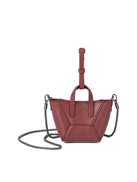 Brunello Cucinelli precious chain duo micro bag