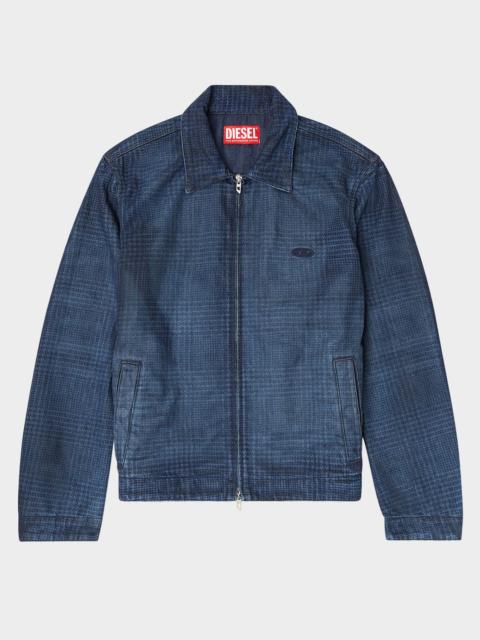 Diesel Men's D-Roheen-S Cotton & Hemp Zip Jacket