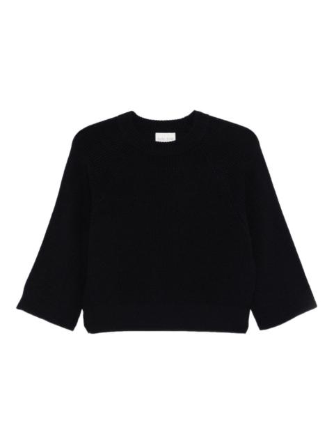 forte_forte raglan-sleeve cropped sweater