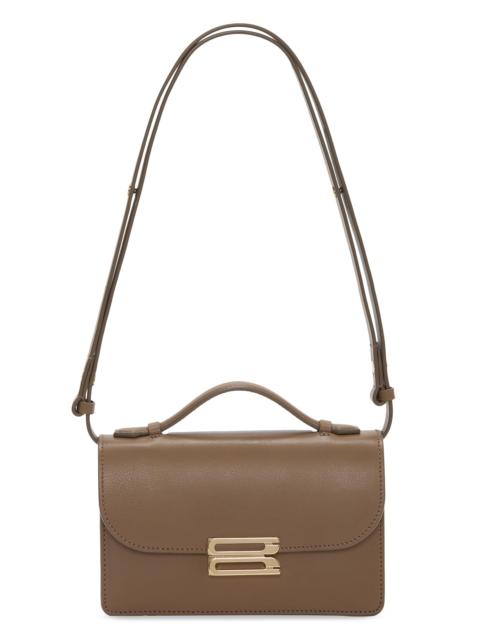 Victoria Beckham Women's Dorian Small Leather Shoulder Bag - Dove Grey