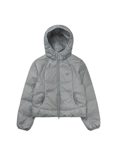 New Balance (WMNS) New Balance Flying Lightweight Hooded Down Jacket Asia Sizing 'Silver' NBNPF4W942-91