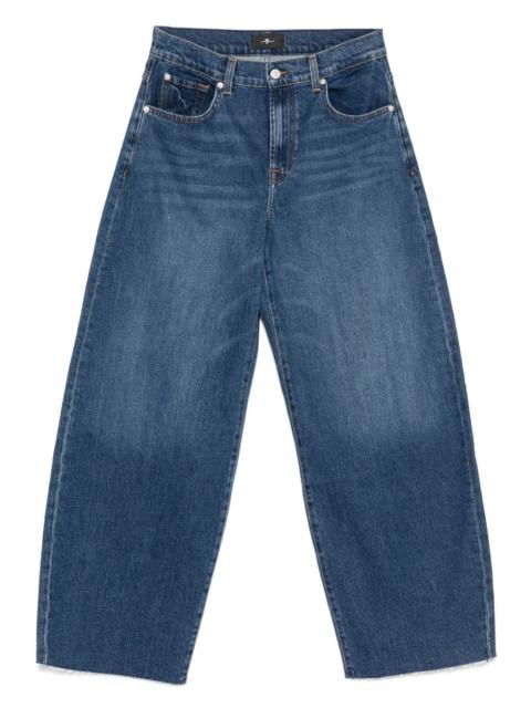 7 For All Mankind wide-leg jeans