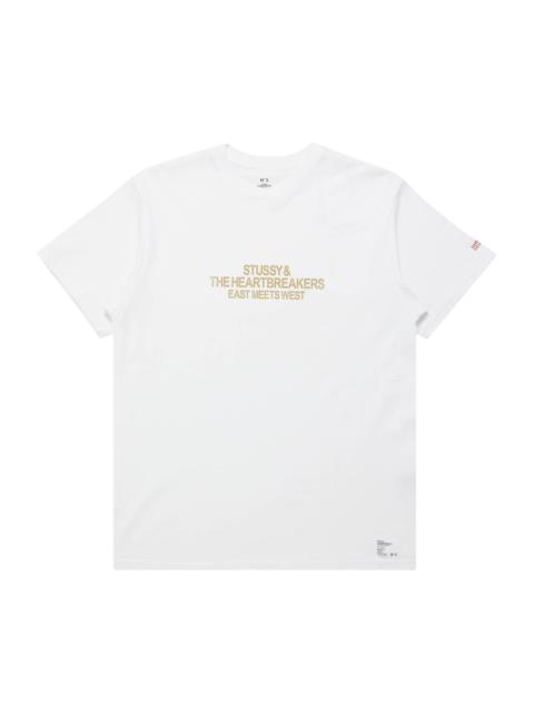 Stussy x The Heartbreakers Tee 'White/Gold'