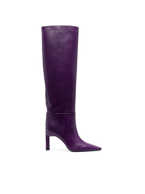 THE ATTICO leather knee-length boots