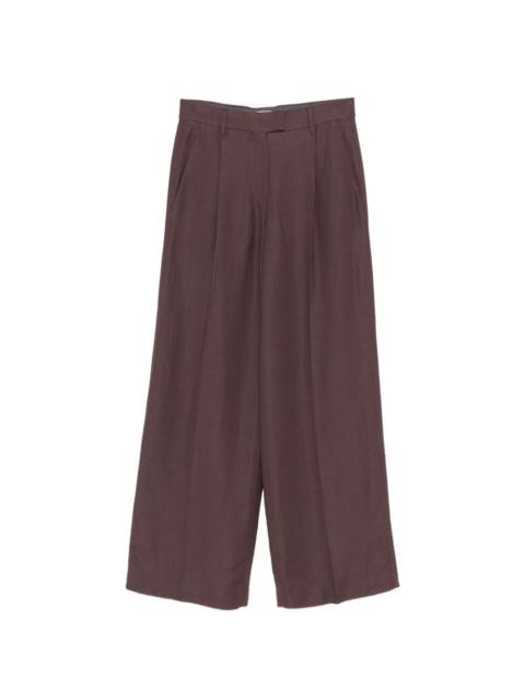Brunello Cucinelli pleated wide-leg trousers