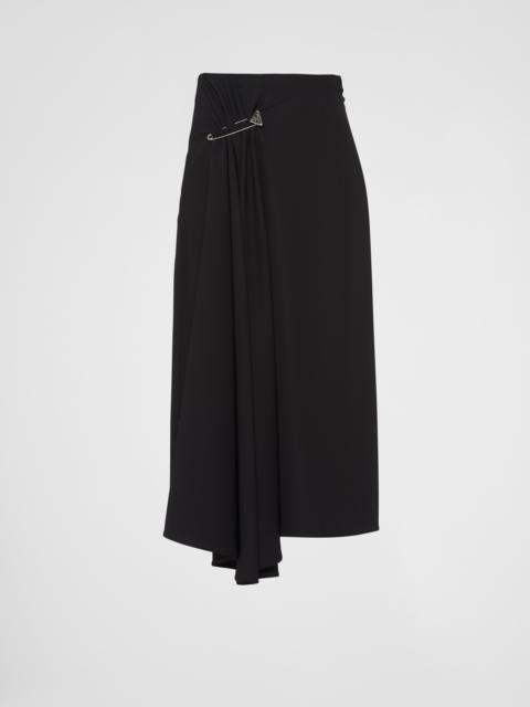 Prada Cady midi-skirt