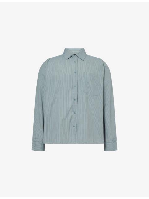 PERCIVAL Clancy Striped Cotton Shirt