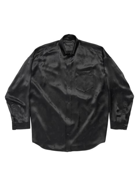 BALENCIAGA Women's Cocoon Shirt - Black
