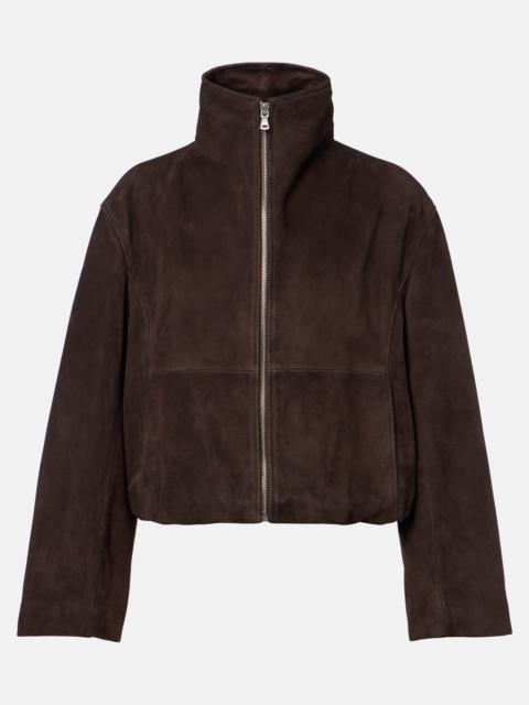 NOUR HAMMOUR Etienne suede jacket