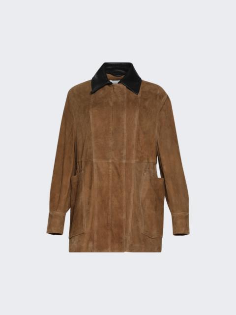 NOUR HAMMOUR Grange Jacket Tabacco