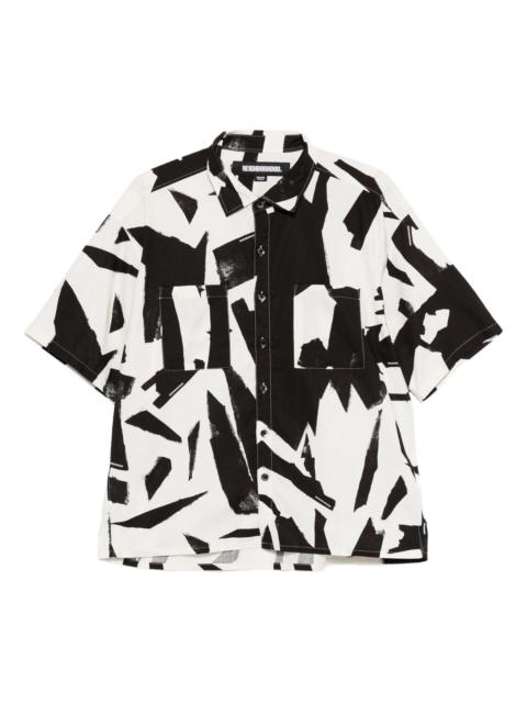 NEIGHBORHOOD abstract-print shirt