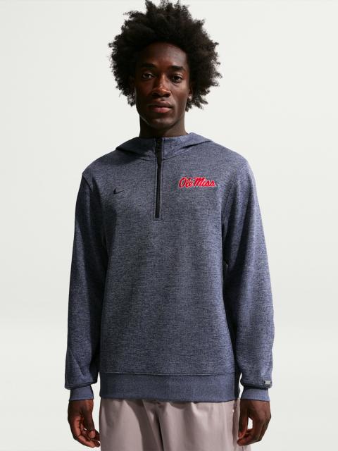 Nike Ole Miss Rebels Nike NCAA Men's Basketball Coaches' Pullover Hoodie