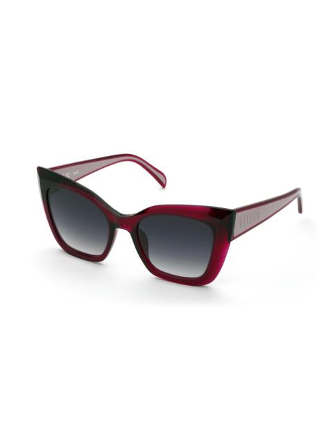 TOUS Pink Sunglasses TOUS Faceted Logo