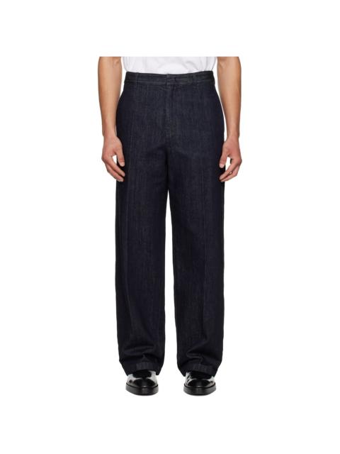 Jil Sander Navy Lightweight Jeans