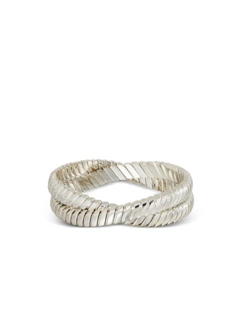 ROXANNE ASSOULIN twisted double-layer bracelet