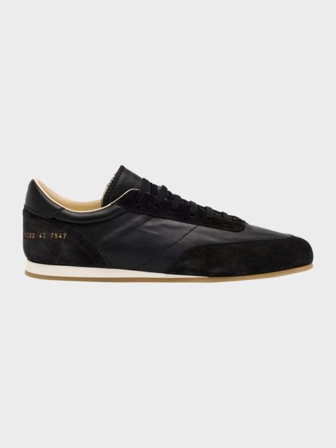 Common Projects Men & apos;s Leather and Suede Runner Sneakers
