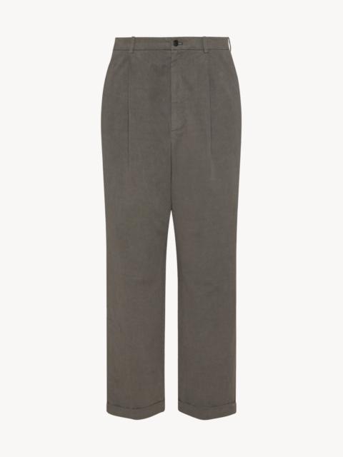 The Row Keenan Pant in Cotton and Linen