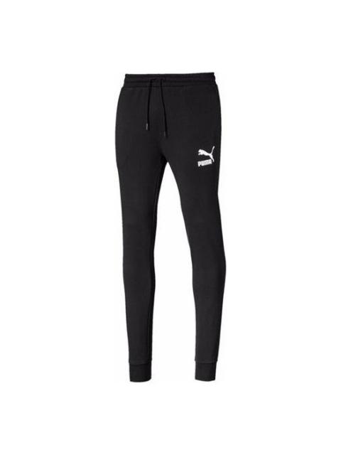 PUMA PUMA Regular Track Sweatpants 'Black White' 595894-01