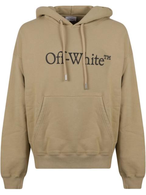 Off-White logo-print hoodie