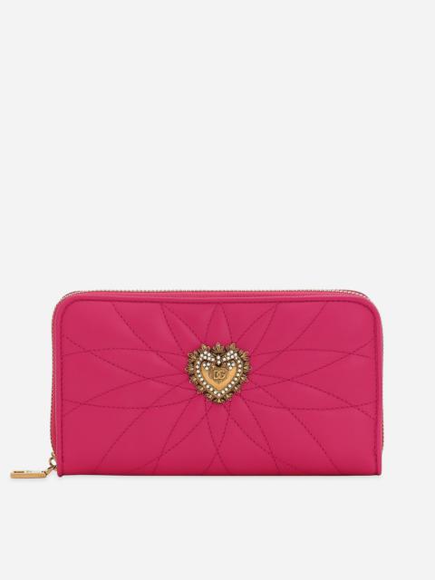 Dolce & Gabbana Zip-around Devotion wallet