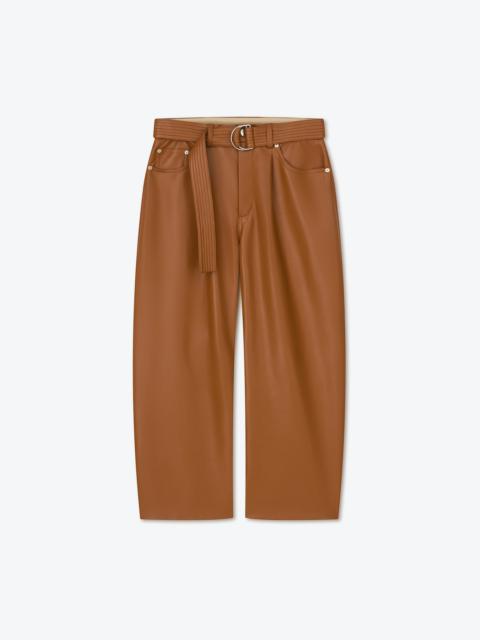 Nanushka FERRE - Regenerated leather pants - Tan