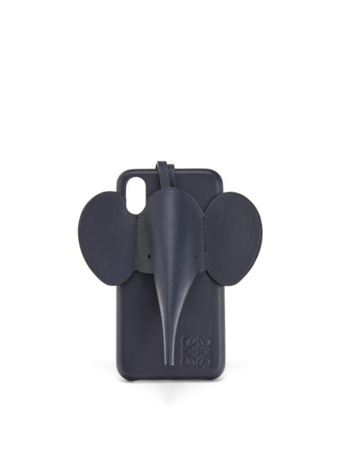 Loewe Elephant cover for iPhone X/XS in classic calfskin