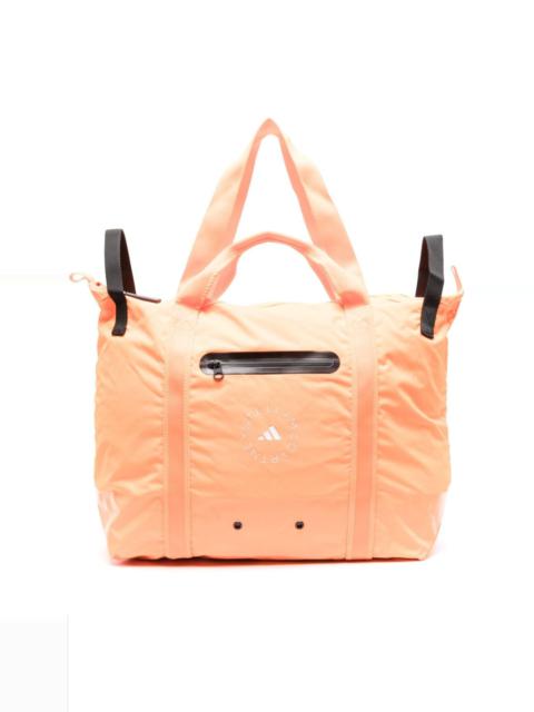 adidas logo-embossed tote bag