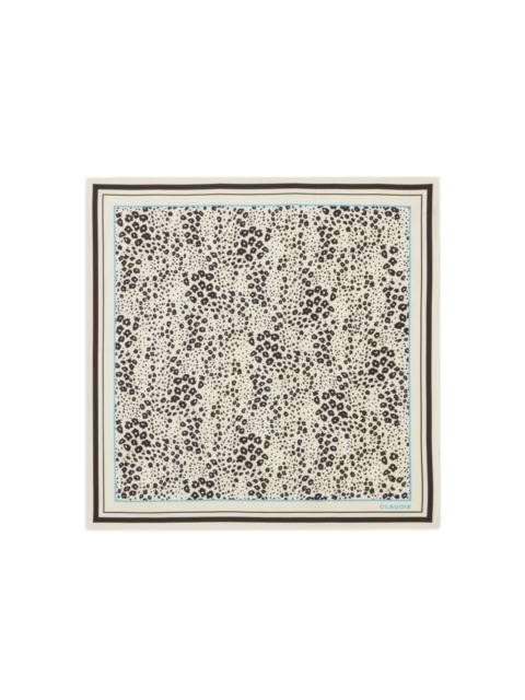 Claudie Pierlot Leopard Print Border Scarf