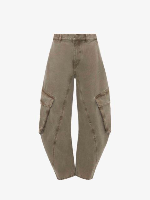TWISTED CARGO TROUSERS