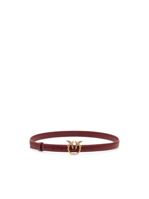 PINKO Love Birds leather belt