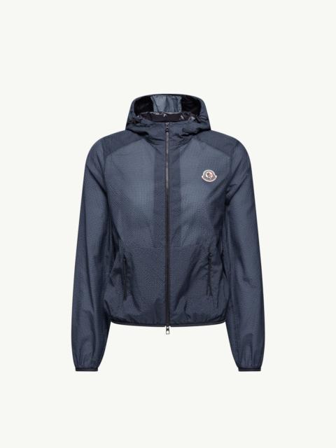 Moncler Edasic Seersucker Hooded Jacket