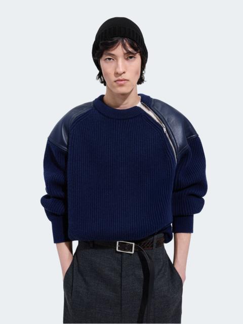 Bottega Veneta Wool and Cashmere English Rib Sweater