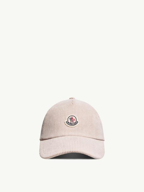 Moncler Corduroy Baseball Cap