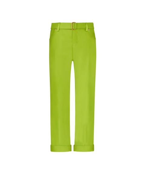TOM FORD DOUBLE SILK DUCHESSE BOYFRIEND PANTS