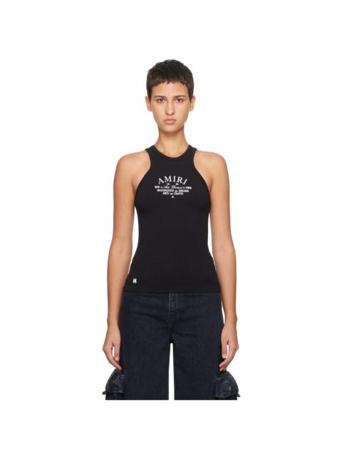 AMIRI Black Graphic Tank Top