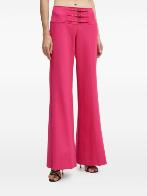 VERSACE JEANS COUTURE buckle-detail trousers