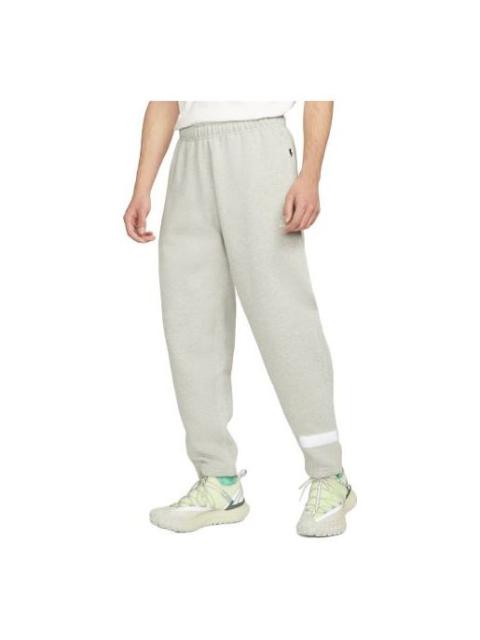 Nike Nike Solid Color Casual Sports Long Pants Couple Style Gray DM4247-050