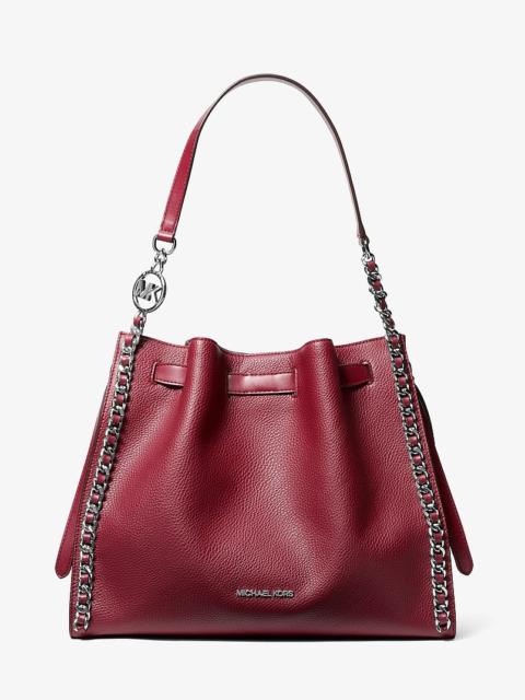 MICHAEL KORS Mina Large Chain Shoulder Bag