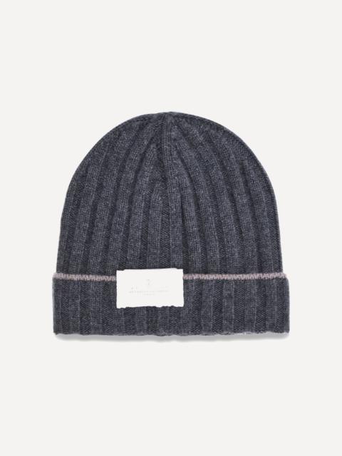 【関税&送料込】Brunello Cucinelli Wool Hat Brunello Cucinelli Men's Wool and Cashmere Mouline Beanie