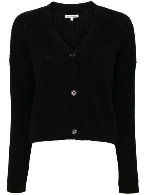 Reformation Giusta cardigan