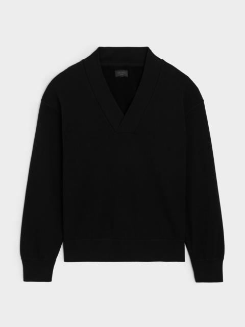 TODD SNYDER Soho V-Neck Sweatshirt
