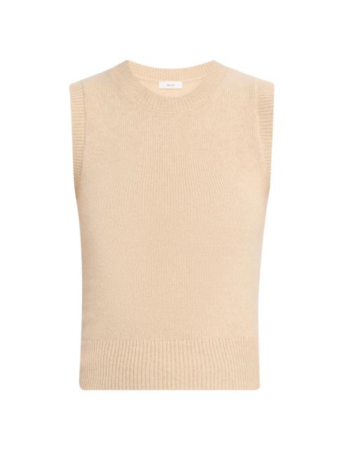 A.L.C. Women's Ian Cashmere Sweater Vest - Agate Stone