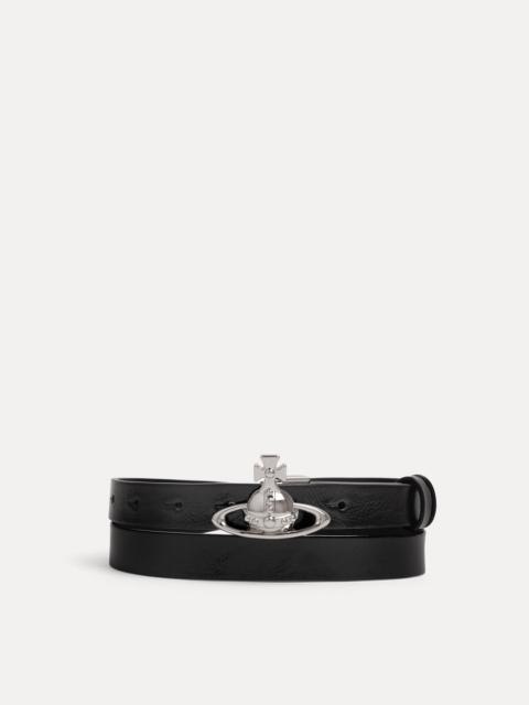 Vivienne Westwood SMALL ORB BUCKLE BELT