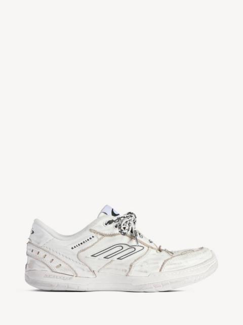 BALENCIAGA Women's Hamptons Medium Worn-out Sneaker in White