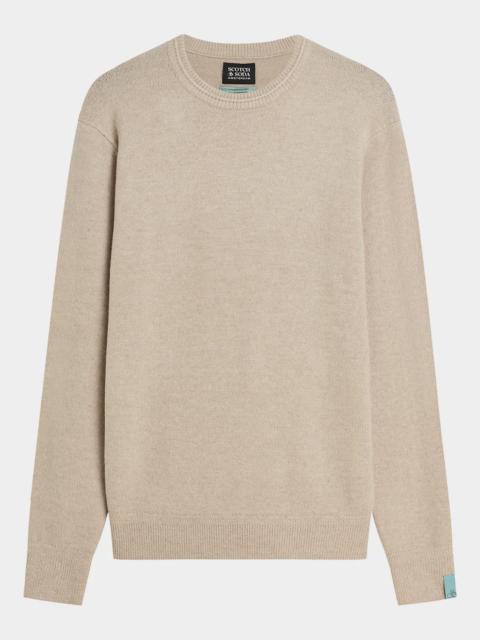 SCOTCH & SODA Men's Soft-Knit Crewneck Sweater